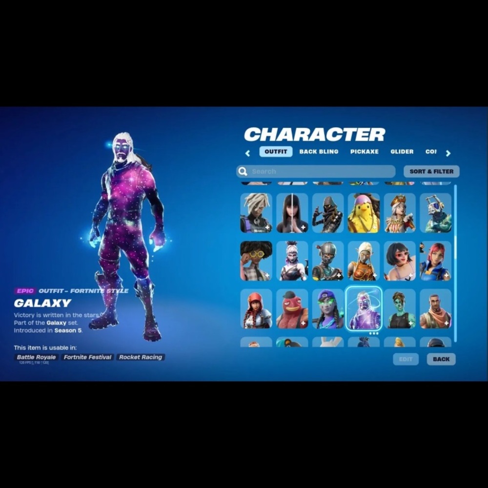 **DM TO BUY** $25 Og stacked acc (240 skins)